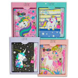teorema - diario segreto penna unicorno 18x23 [8017967520290