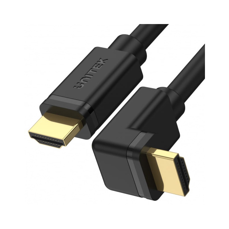 cavo unitek hdmi 3m angolo 90gradi [y-c1002]