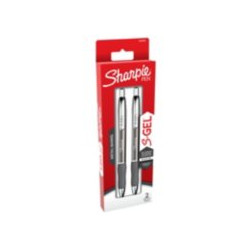 penna gel sharpie s-gel corpo in metallo 0.7 mm + 2 min punta