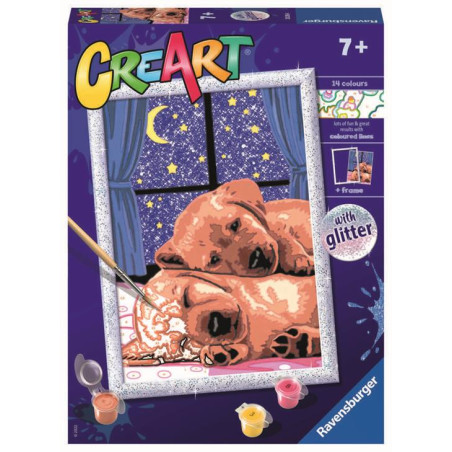 gioco creativo ravensburger creart serie d classic - coppia di