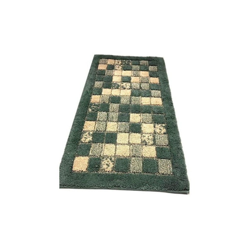 tappeto bagno manifattura ferro mosaico 60x110cm verde
