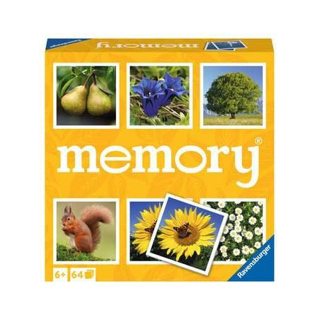 gioco educativo ravensburger memory natura 64pz multicolore [20881]