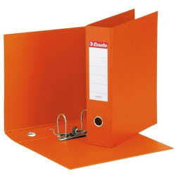 Registratore a leva esselte eurofile g55 arancio dorso 8cm formato