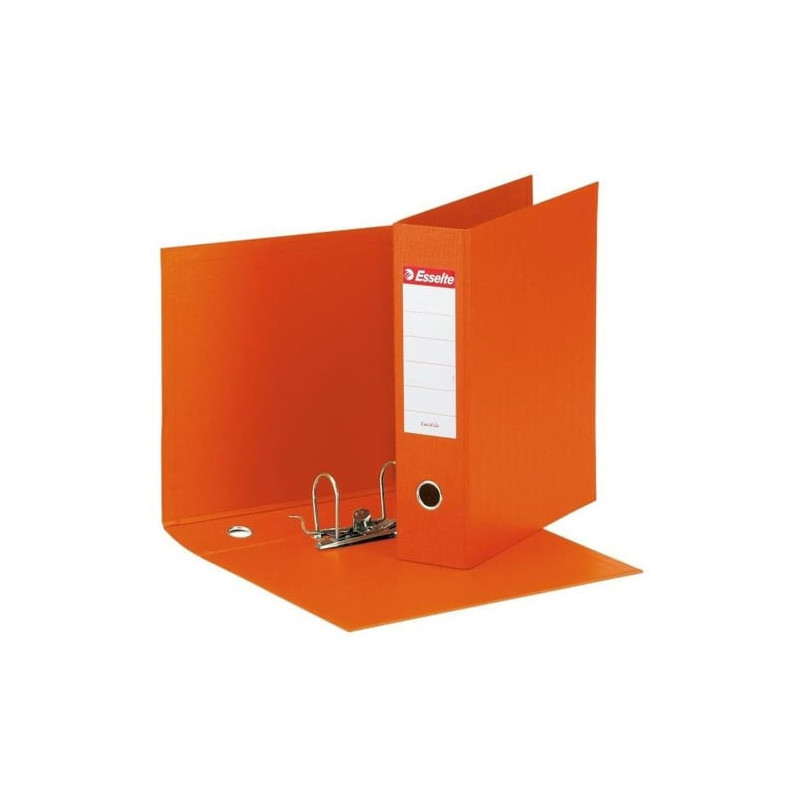 Registratore a leva esselte eurofile g55 arancio dorso 8cm formato