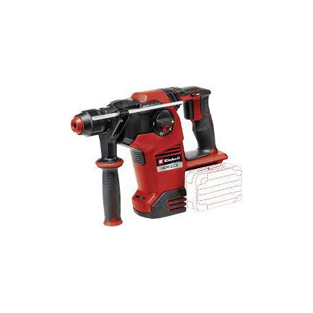 trapano a percussione einhell herocco 36/28 a batteria 36v/rosso/nero