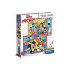 puzzle clementoni super color topolino mickey 2 x 20pz [wzclet0uc024791]