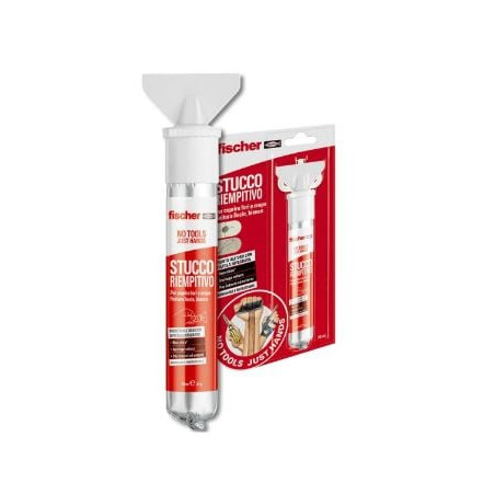 stucco riempitivo fischer rapido con spatola