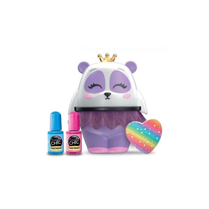 trucchi giocattolo clementoni 18694 set unghie panda ballerina crazy