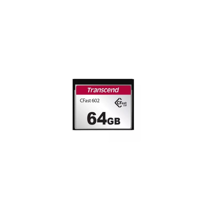 64gb scheda memoria transcend cfast 2.0 cfx602 [ts64gcfx602]