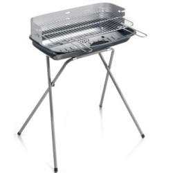 barbecue a carbonella ompagrill 60-40 professional acciaio inossidabile