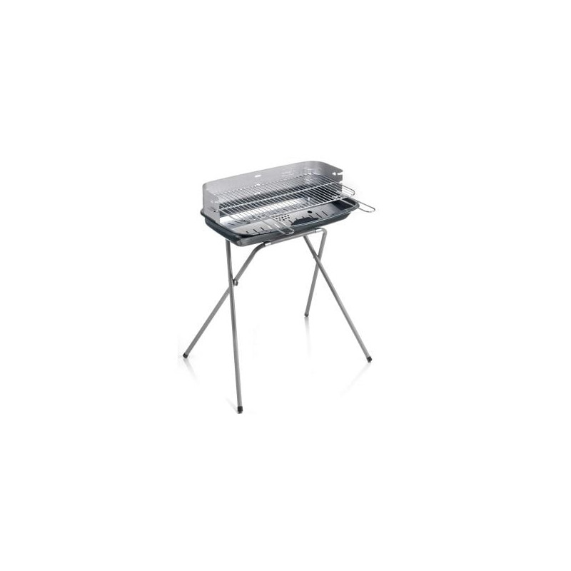 barbecue a carbonella ompagrill 60-40 professional acciaio inossidabile