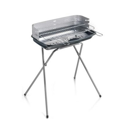 barbecue a carbonella ompagrill 60-40 professional acciaio inossidabile