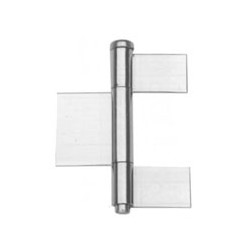 Cerniera ficcia 3 ali inox aldeghi mm 11x110