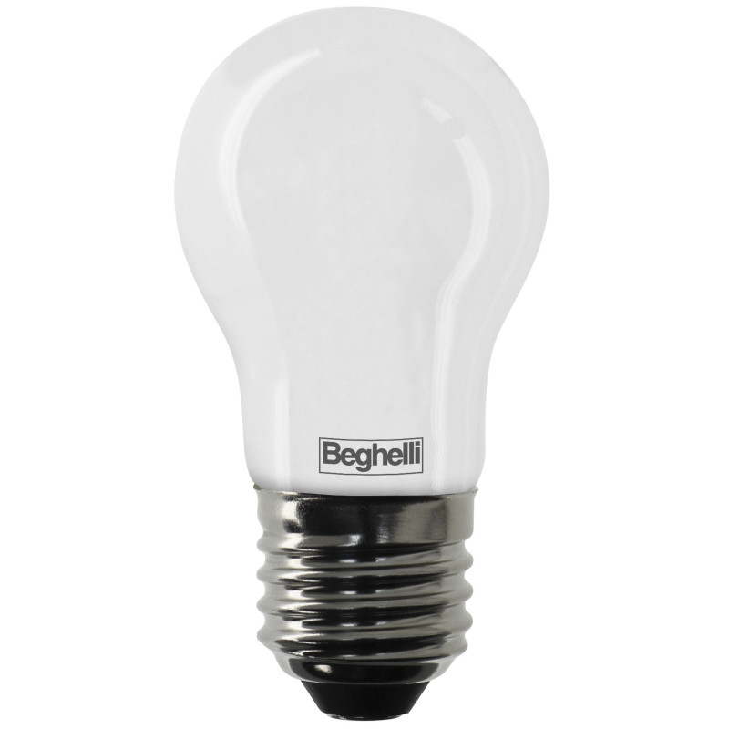 lampadina led beghelli tuttovetro 4w e27 3k - sfera [56538]