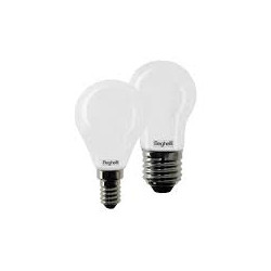 lampadina led beghelli tuttovetro led 5w e14 - sfera [56541]