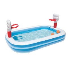 piscina gonfiabile bestway per giocare pallacanestro - 636l -