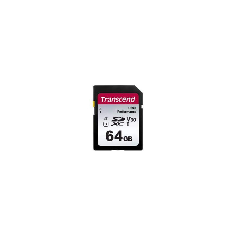 64gb scheda sdxc transcend 340s 160mb/s-50mb/s nero [ts64gsdc340s]