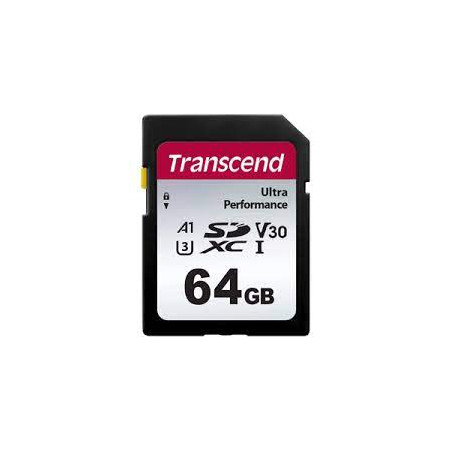 64gb scheda sdxc transcend 340s 160mb/s-50mb/s nero [ts64gsdc340s]