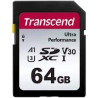 64gb scheda sdxc transcend 340s 160mb/s-50mb/s nero [ts64gsdc340s]