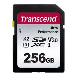 256gb scheda sdxc transcend 340s 160mb/s-90mb/s nero [ts256gsdc340s]