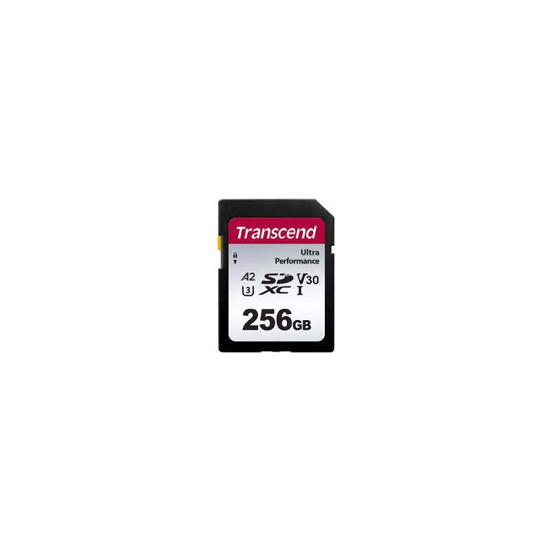 256gb scheda sdxc transcend 340s 160mb/s-90mb/s nero [ts256gsdc340s]