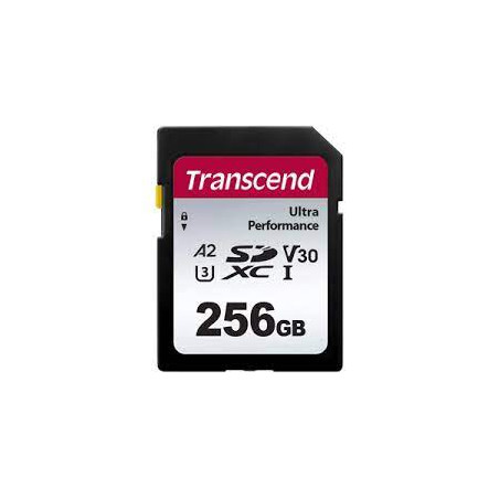 256gb scheda sdxc transcend 340s 160mb/s-90mb/s nero [ts256gsdc340s]