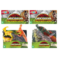 set figurina globo wtoy dinosauri 4pz [41339]