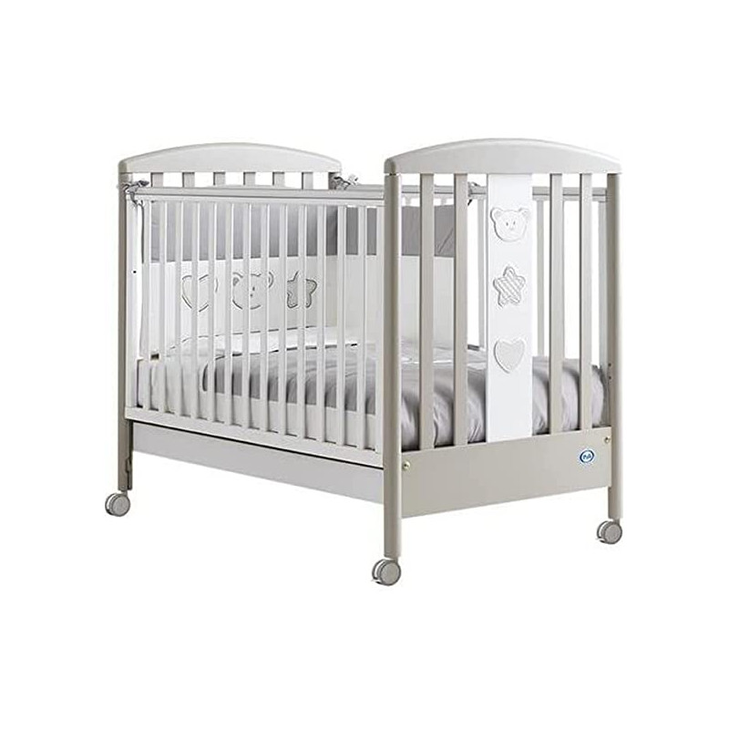 lettino pali birillo 25520 tortora/bianco [25520]