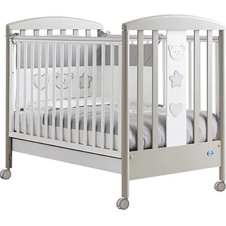 lettino pali birillo 25520 tortora/bianco [25520]