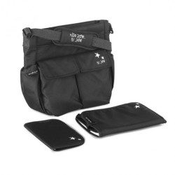 borsa jane mama bag per pannolino nero [80182 t62]