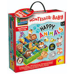 gioco educativo lisciani montessori baby bacheca prescolare happy