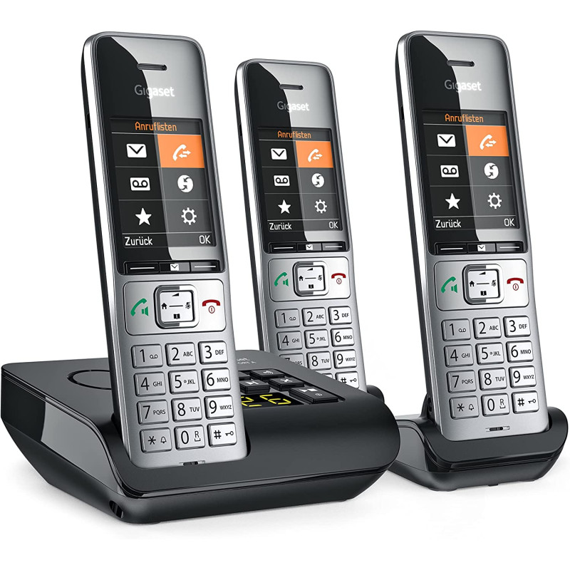 telefono cordless gigaset comfort 500a trio segreteria in inglese