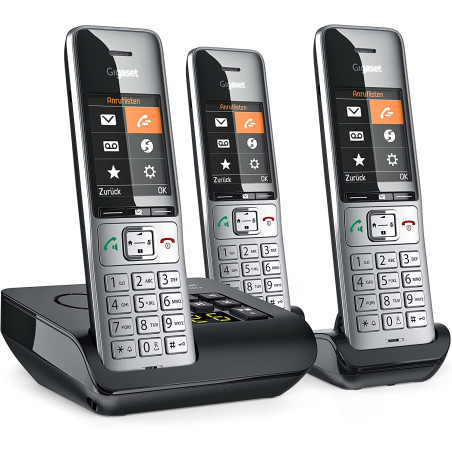 telefono cordless gigaset comfort 500a trio segreteria in inglese