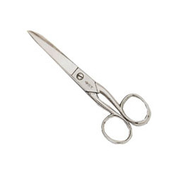 Forbici ausonia da lavoro in acciaio nichelato 4,5" [ausonia]