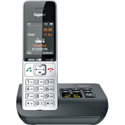 telefono cordless gigaset pro comfort c500a dect nero/argento [s30852-h3023-b101]