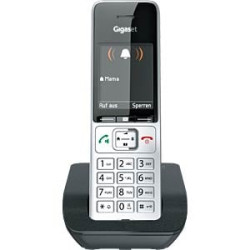 telefono gigaset pro comfort 500 argento-nero [s30852-h3003-b101]
