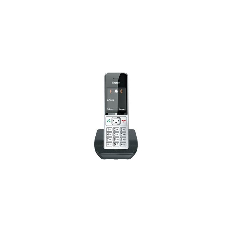telefono gigaset pro comfort 500 argento-nero [s30852-h3003-b101]