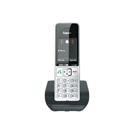 telefono gigaset pro comfort 500 argento-nero [s30852-h3003-b101]