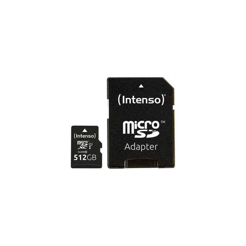512gb scheda microsdxc intenso class 10 uhs-i u1 performance
