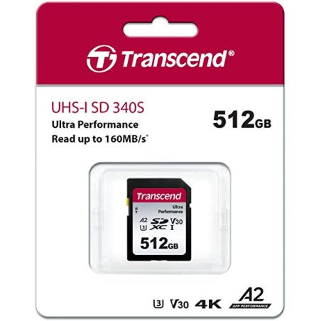 512gb scheda di memoria sdxc transcend 340s [ts512gsdc340s]