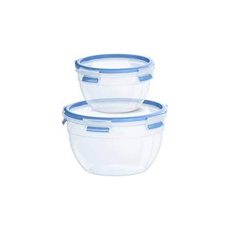 contenutore emsa n1011600 in vetro 2,6l transparente/blu [n1011600]