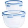 contenutore emsa n1011600 in vetro 2,6l transparente/blu [n1011600]