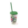 bicchiere con cannuccia snips dino 385ml [000852]