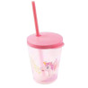 bicchiere con cannuccia snips unicorno 385ml [000853]