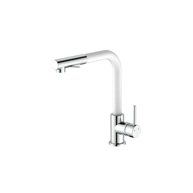 miscelatore lavello idro bric scarub1091bi phoenix con doccia estraibile