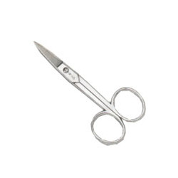 Forbici per manicure, punta curva - ausonia [ausonia]