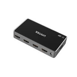 hub usb unitek hdmi 4 porta nero [v1109a]