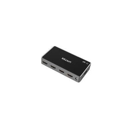 hub usb unitek hdmi 4 porta nero [v1109a]