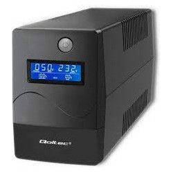 gruppo di continuita' qoltec 850va/480w nero [53979]