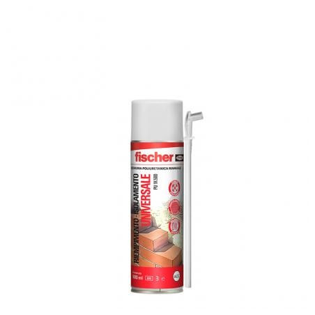 schiuma poliuretanica fischer pu 1k universale 500ml